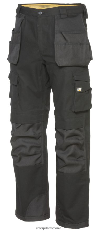bărbați pantalon de marcă comercială Caterpillar negru B848DD246 | fundurile