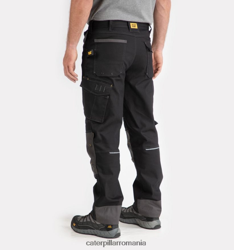 bărbați pantaloni apărători h2o Caterpillar negru B848DD118 | fundurile