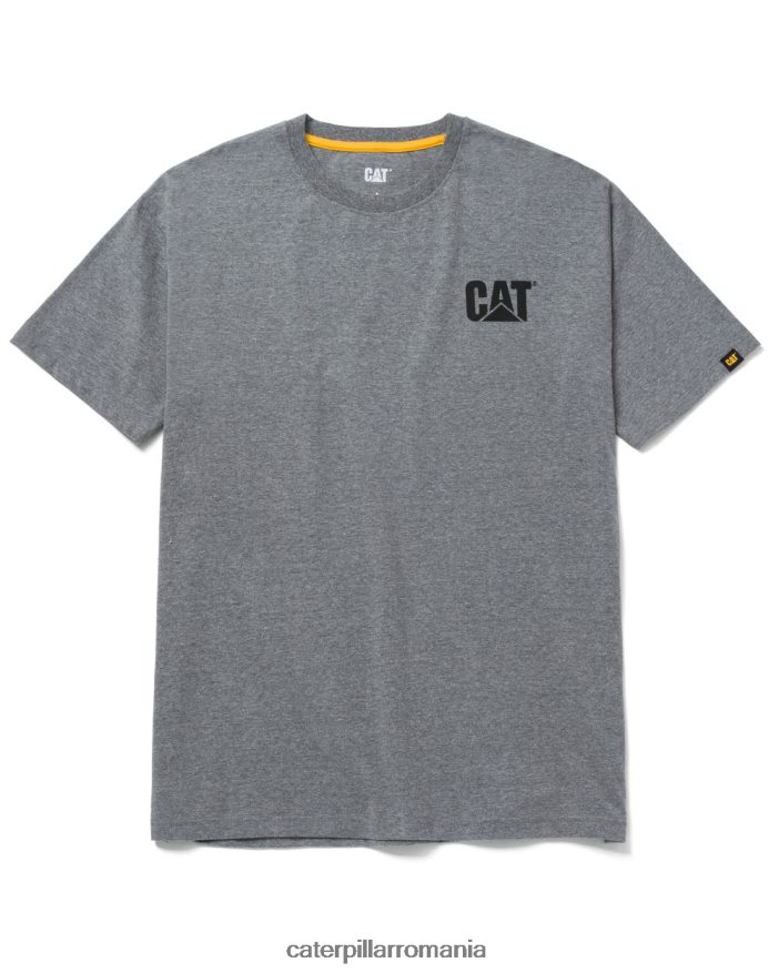 bărbați tricou marca inregistrata Caterpillar cenușiu închis închis B848DD213 | topuri și îmbrăcăminte exterioară