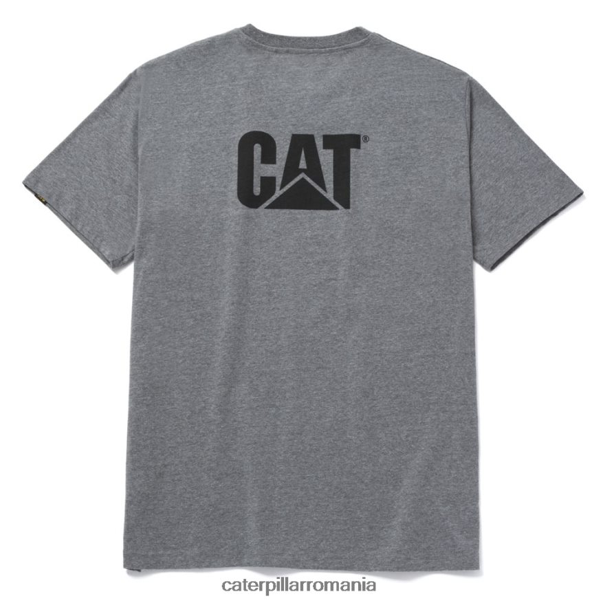 bărbați tricou marca inregistrata Caterpillar cenușiu închis închis B848DD213 | topuri și îmbrăcăminte exterioară