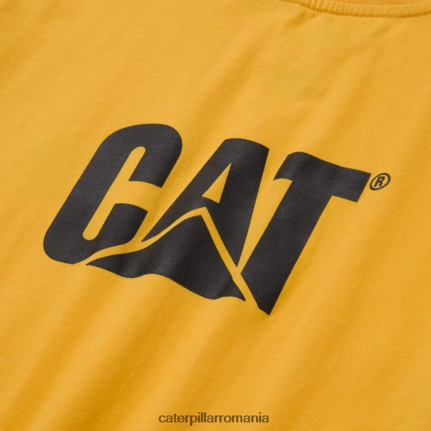 bărbați tricou marca inregistrata Caterpillar galben B848DD211 | topuri și îmbrăcăminte exterioară
