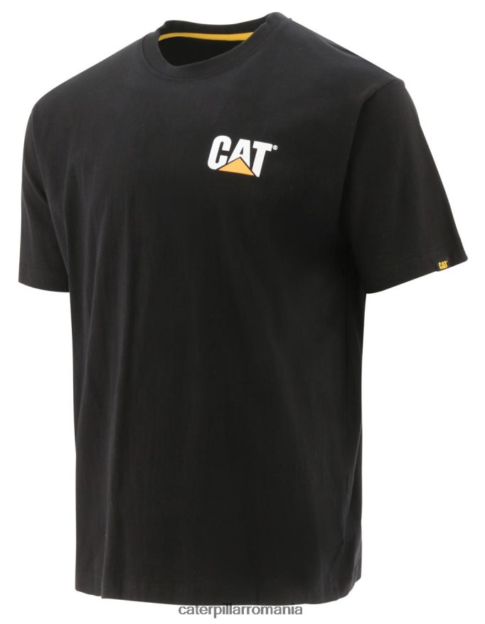 bărbați tricou marca inregistrata Caterpillar negru B848DD212 | topuri și îmbrăcăminte exterioară