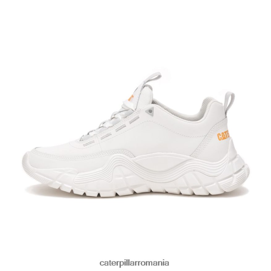 bărbați adidași de furtună de vapori Caterpillar alb strălucitor B848DD151 | adidași casual groși