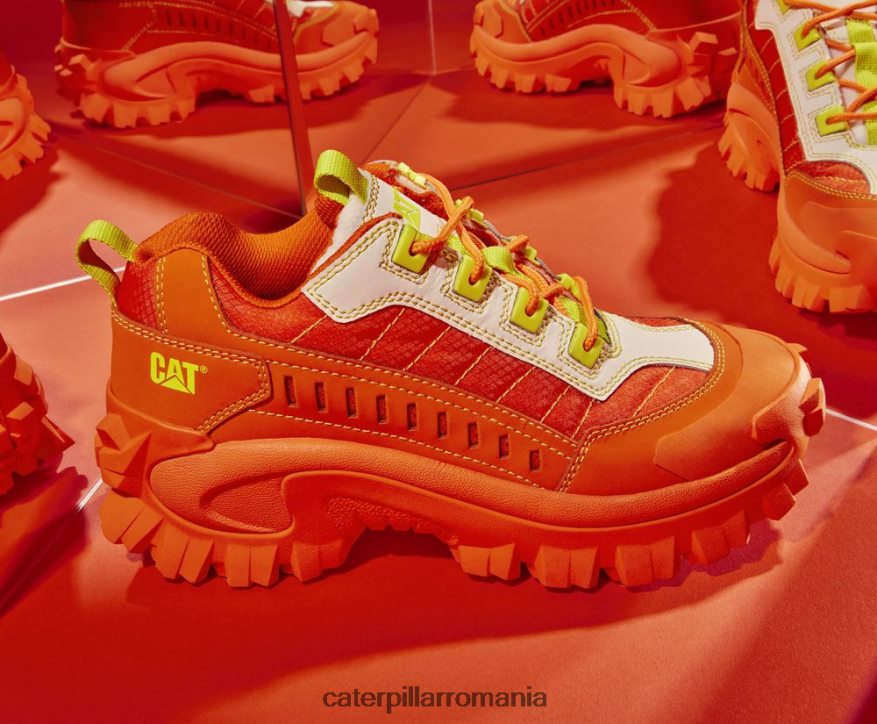 bărbați pantof supraalimentat intrus Caterpillar ibis stacojiu B848DD119 | adidași casual groși