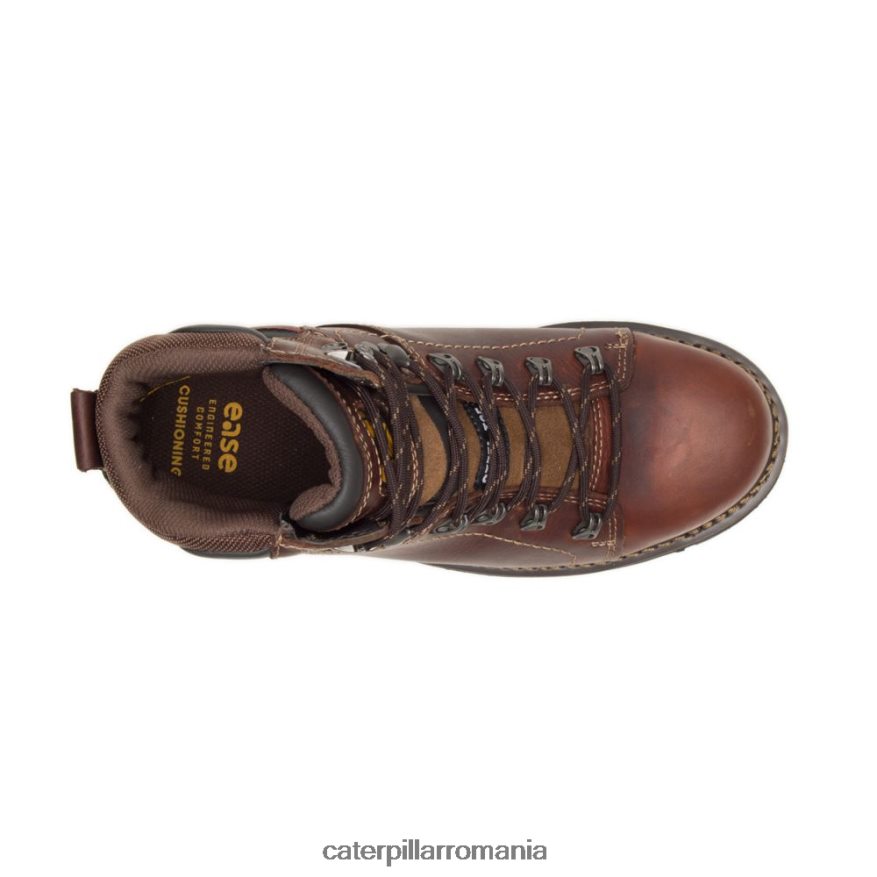 bărbați Cizme de lucru Alaska 2.0 cu vârf de oțel Caterpillar maro B848DD28 | cizme de muncă