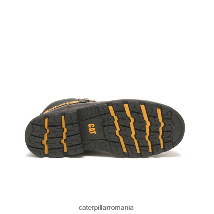 bărbați cizme de lucru cool compozit cu structură Caterpillar maro inchis B848DD71 | cizme de muncă
