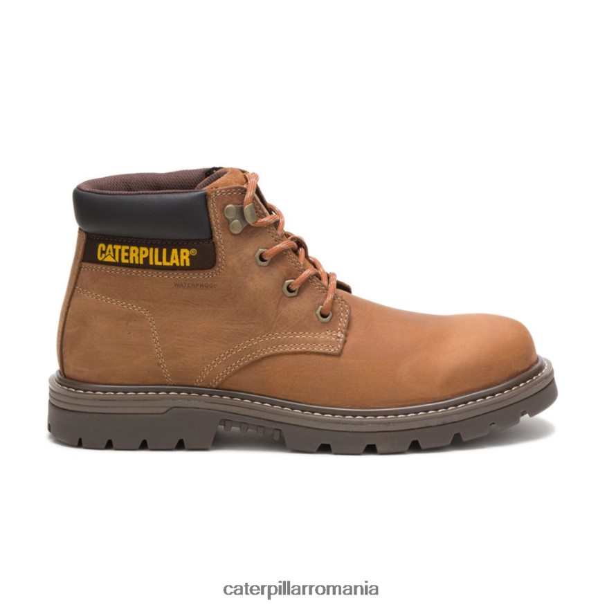 bărbați cizme de lucru impermeabile outbase Caterpillar maro B848DD35 | cizme de muncă
