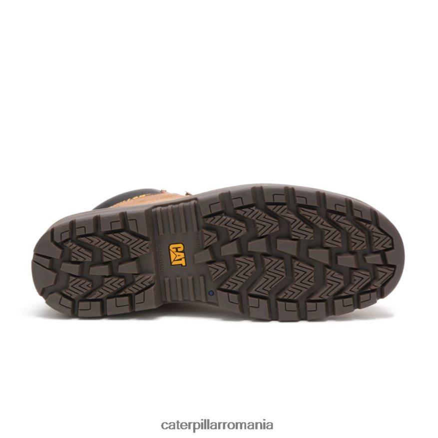 bărbați cizme de lucru impermeabile outbase Caterpillar maro B848DD35 | cizme de muncă