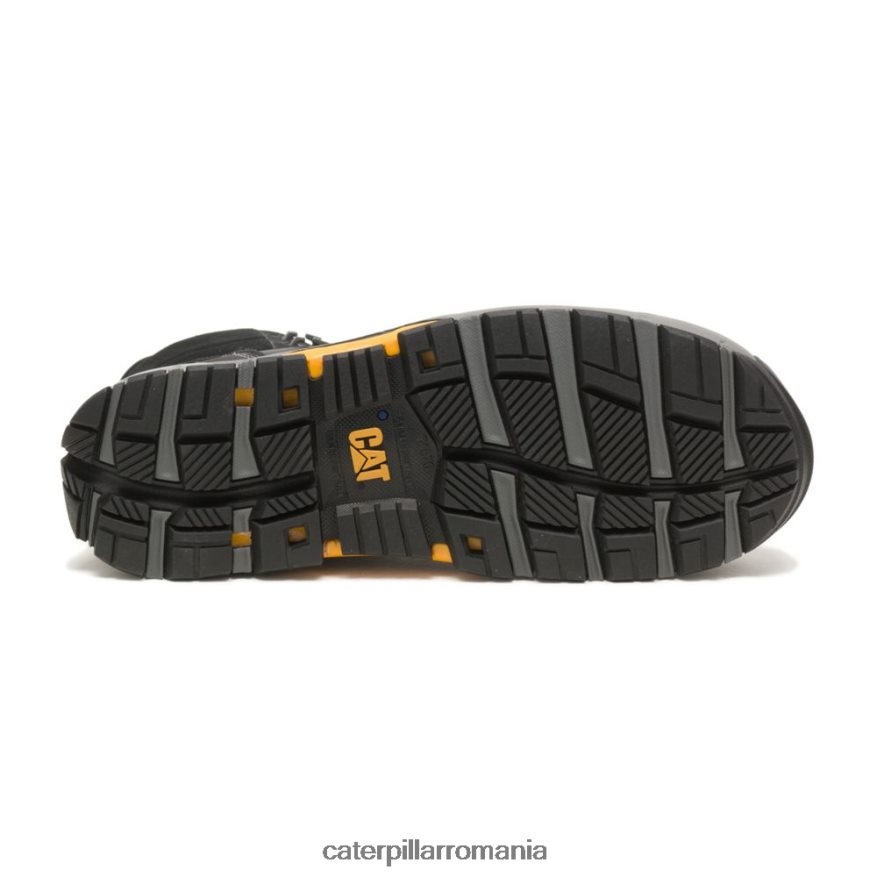 bărbați cizme de lucru nano-toe impermeabile cat edge Caterpillar negru B848DD73 | cizme de muncă
