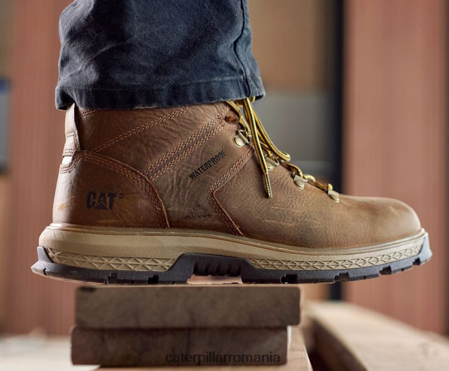bărbați expoziție hiker cizme de lucru impermeabile Caterpillar piramidă B848DD46 | cizme de muncă