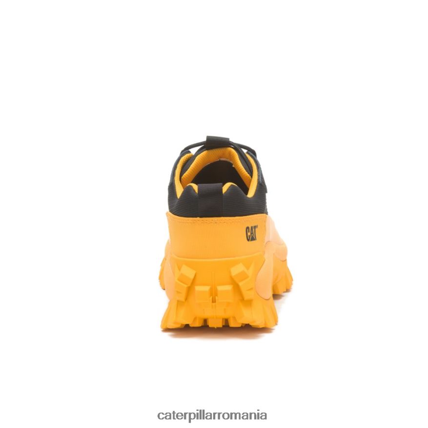 bărbați intruder galoș impermeabil Caterpillar pisica galben/negru B848DD123 | impermeabil