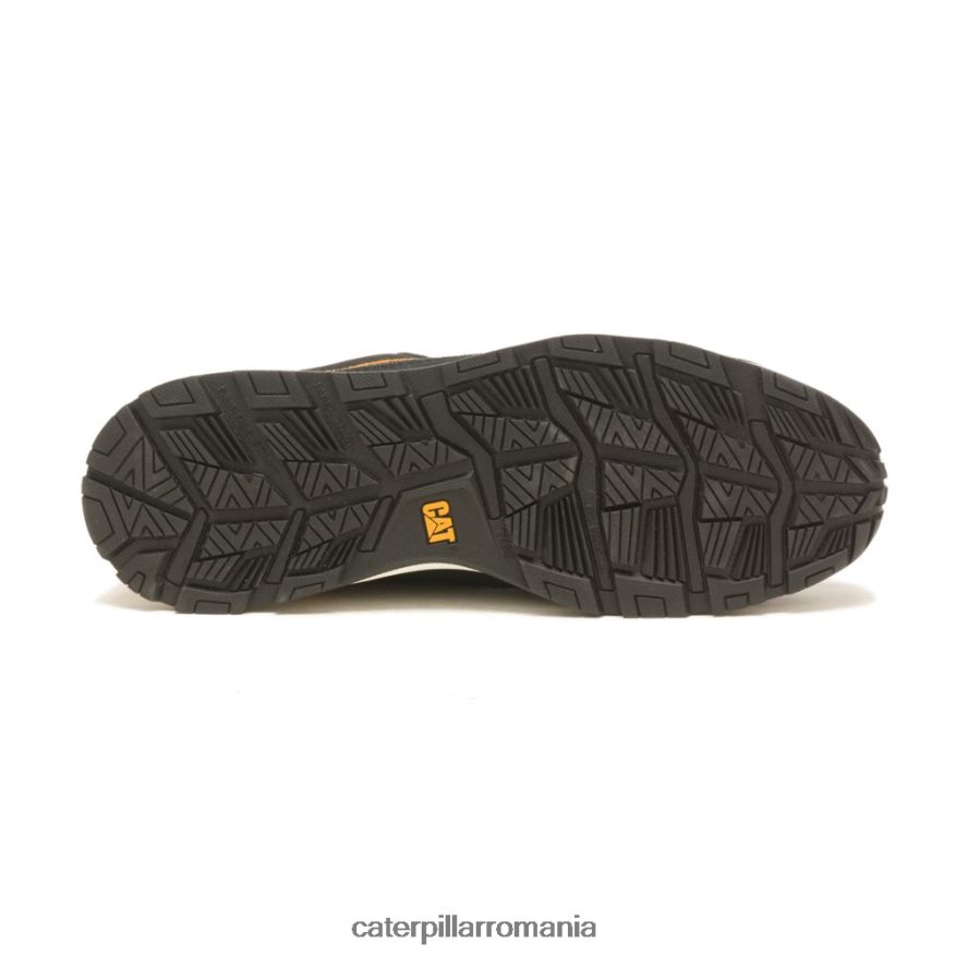 bărbați pantof de lucru cu vârful compozit Venward Caterpillar negru/galben pisica B848DD85 | pantofi de lucru
