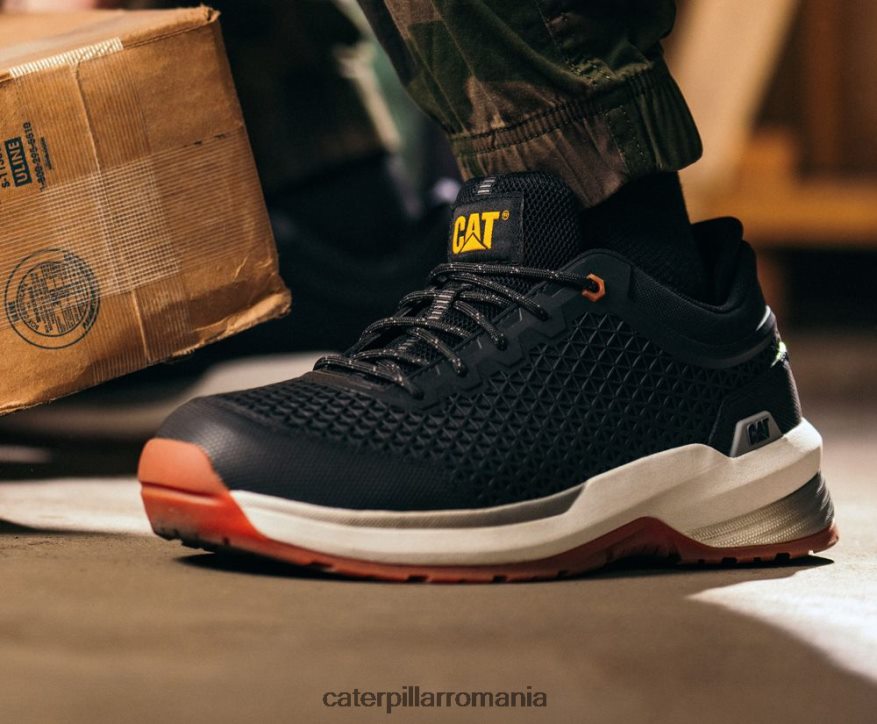 bărbați pantof de lucru streamline 2.0 cu vârf din compozit Caterpillar negru B848DD96 | pantofi de lucru