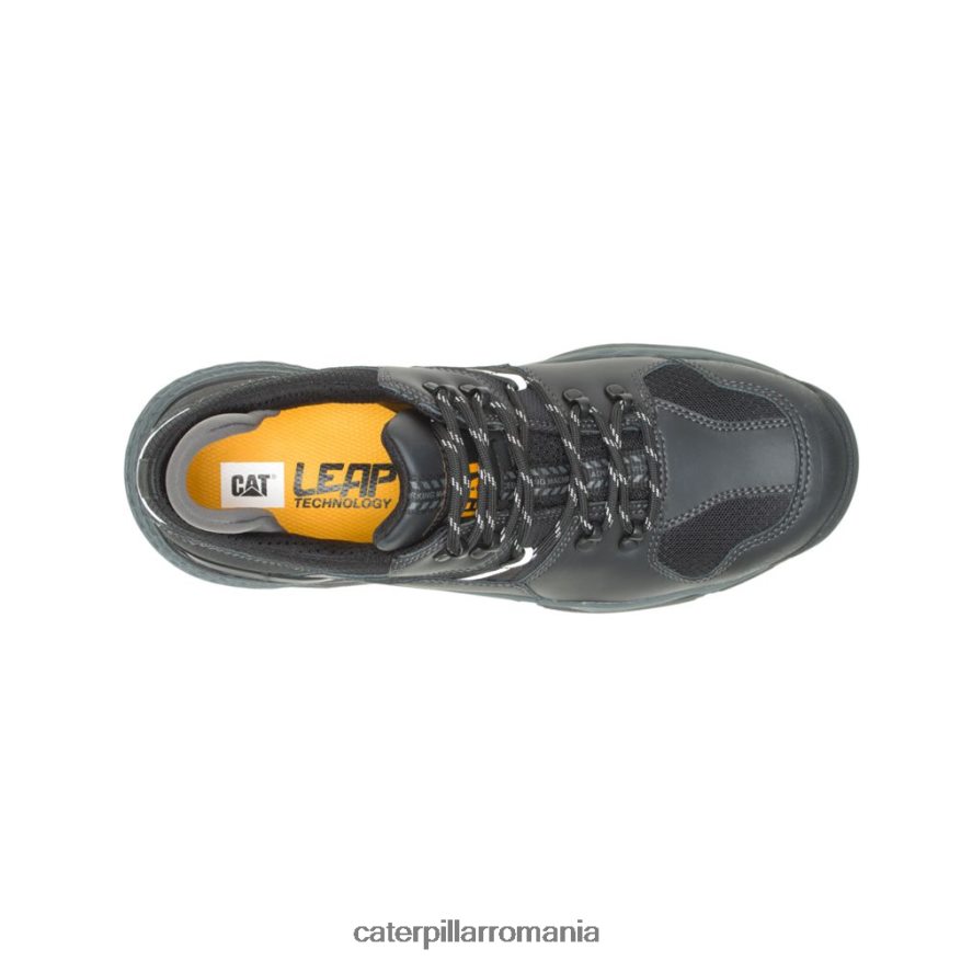 bărbați provoacă pantof de lucru rezistent la apă din aliaj Caterpillar negru B848DD107 | pantofi de lucru