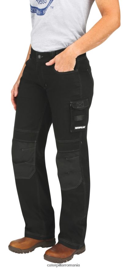 femei pantaloni apărători h2o Caterpillar negru B848DD303 | fundurile