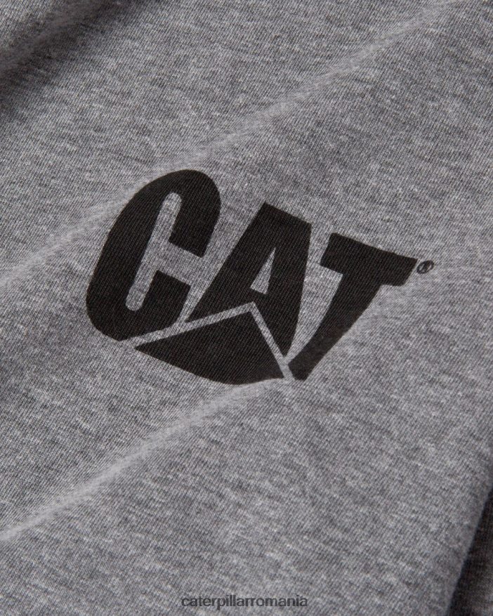 femei tricou cu mânecă lungă cu mărci comerciale Caterpillar cenușiu închis închis B848DD320 | topuri și îmbrăcăminte exterioară