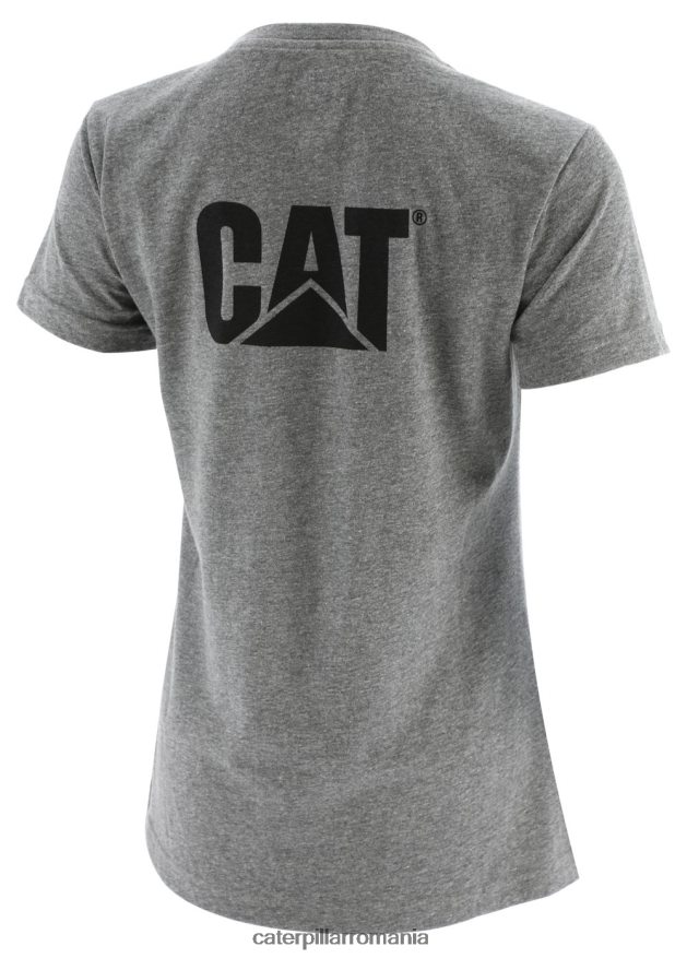 femei tricou marca inregistrata Caterpillar gri B848DD310 | topuri și îmbrăcăminte exterioară