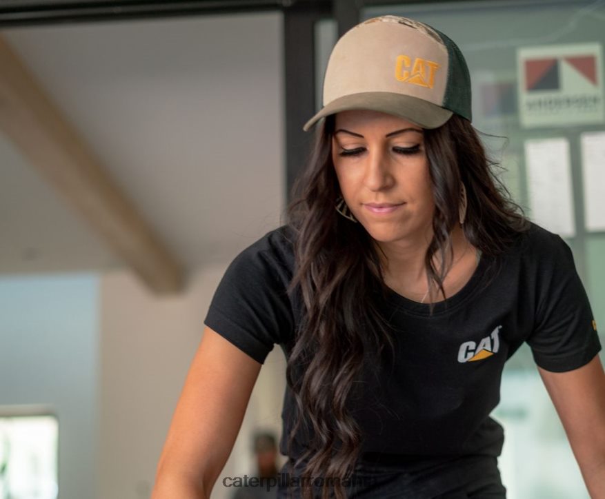 femei tricou marca inregistrata Caterpillar negru B848DD311 | topuri și îmbrăcăminte exterioară