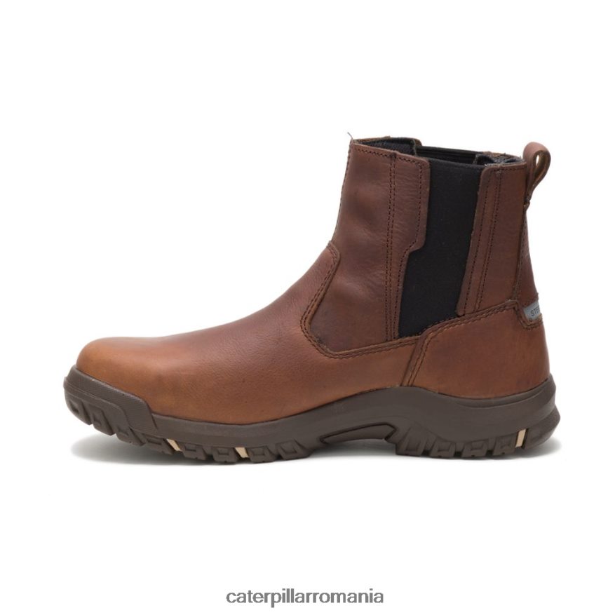 femei cizme de lucru abbey steel toe Caterpillar caramel B848DD265 | cizme de muncă