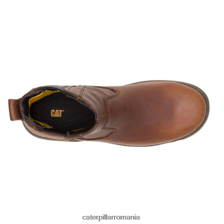 femei cizme de lucru abbey steel toe Caterpillar caramel B848DD265 | cizme de muncă