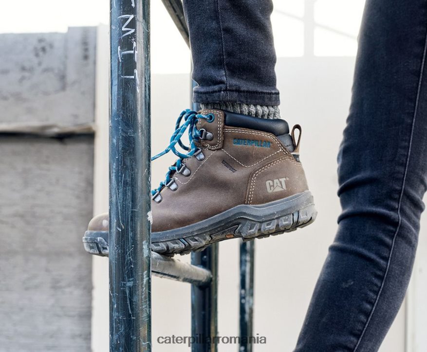 femei cizme de lucru impermeabile mae cu vârf de oțel Caterpillar frunza de dafin B848DD275 | cizme de muncă