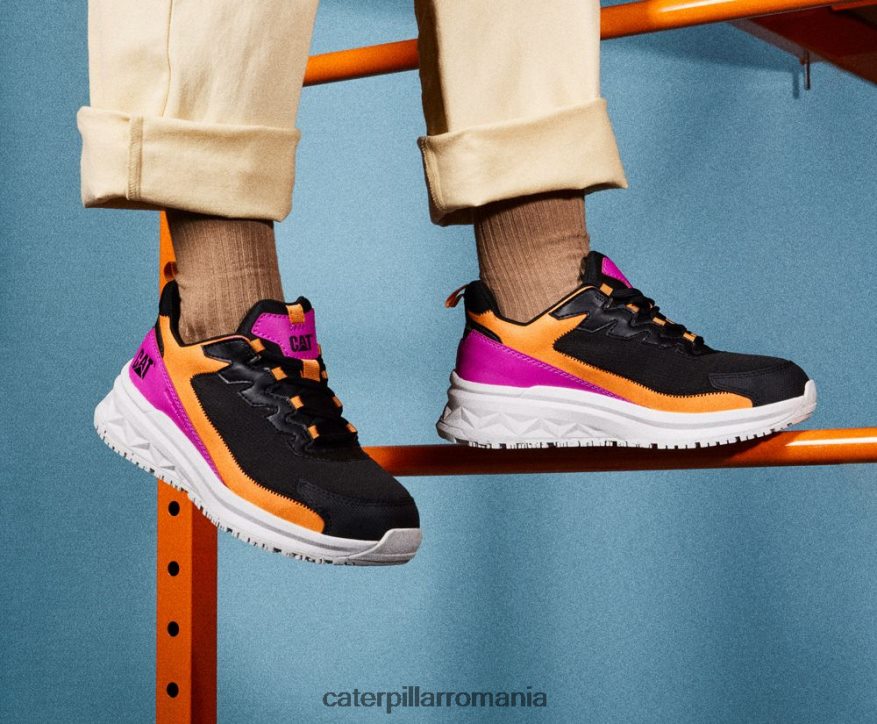 femei Raționalizați pantofi de lucru cu deget de carbon compozit de alergare cu disipare statică Caterpillar eclipsă totală B848DD292 | pantofi de lucru