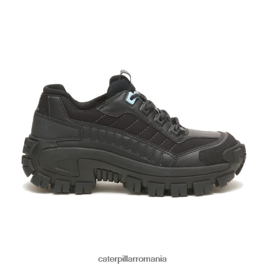 femei pantof de lucru invader steel toe Caterpillar negru/albastru deschis B848DD288 | pantofi de lucru