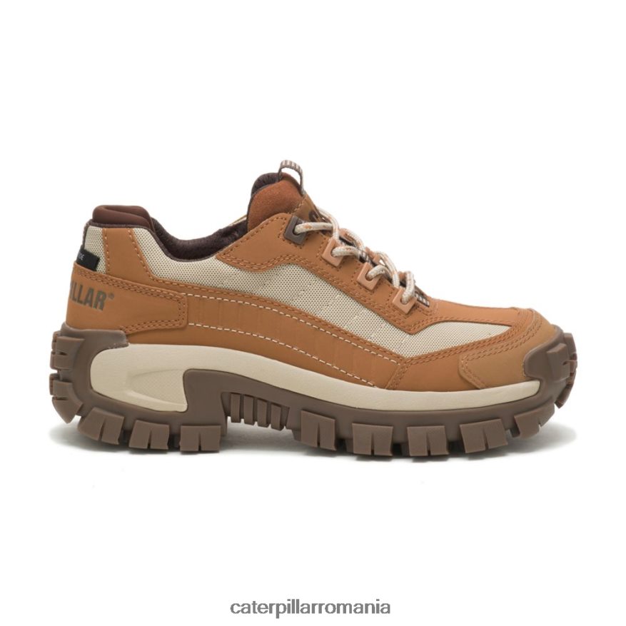 femei pantof de lucru invader steel toe Caterpillar zahăr brun/bronzant B848DD286 | pantofi de lucru