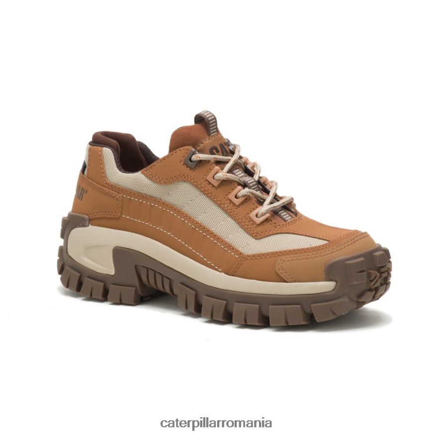 femei pantof de lucru invader steel toe Caterpillar zahăr brun/bronzant B848DD286 | pantofi de lucru