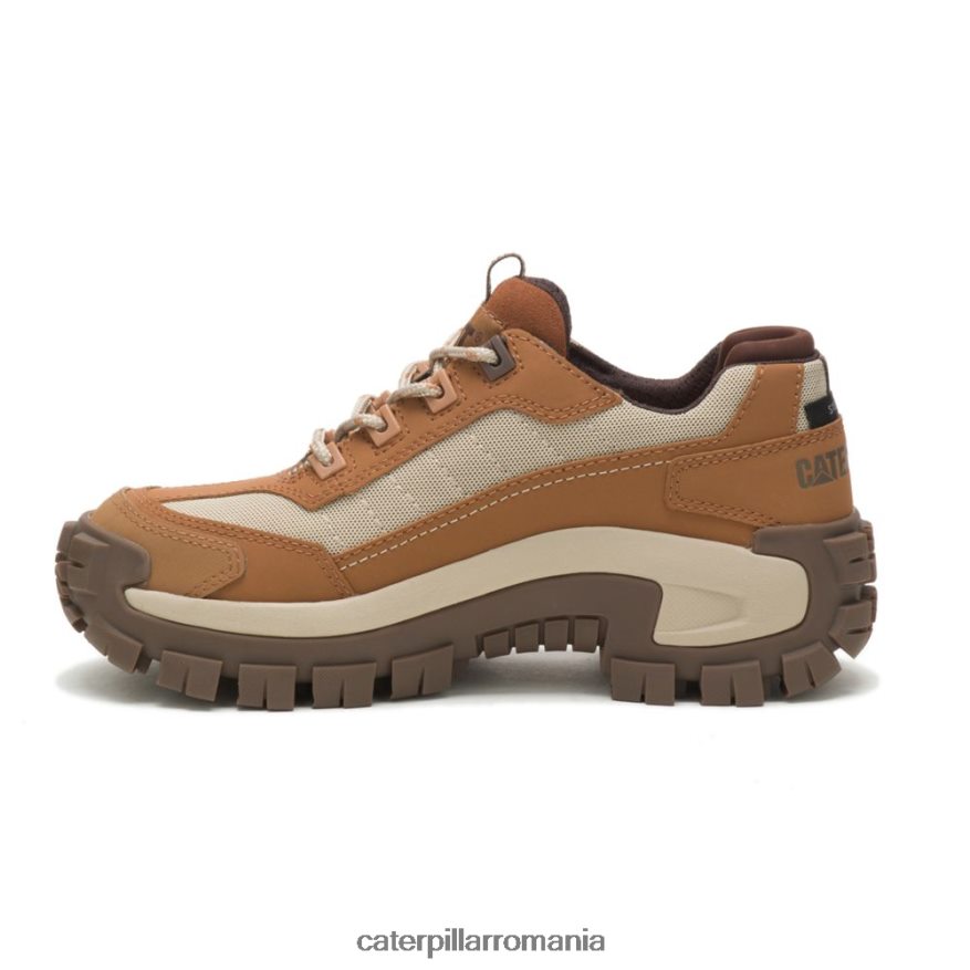 femei pantof de lucru invader steel toe Caterpillar zahăr brun/bronzant B848DD286 | pantofi de lucru