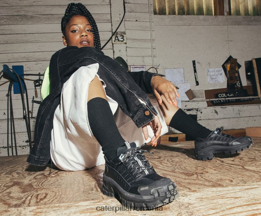 femei pantof de lucru invader steel toe Caterpillar zahăr brun/bronzant B848DD286 | pantofi de lucru