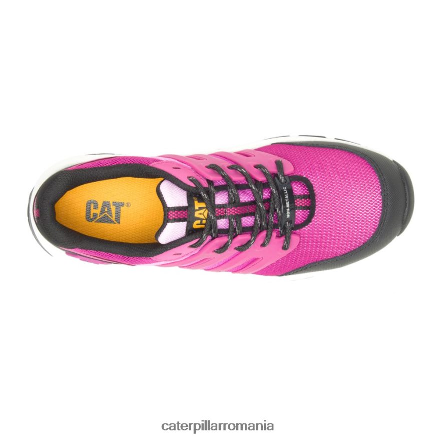 femei pantof de lucru streamline 2.0 cu vârf din compozit Caterpillar festival fucsia B848DD298 | pantofi de lucru
